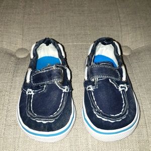 Infant Boy Shoes- Denim Size 2
